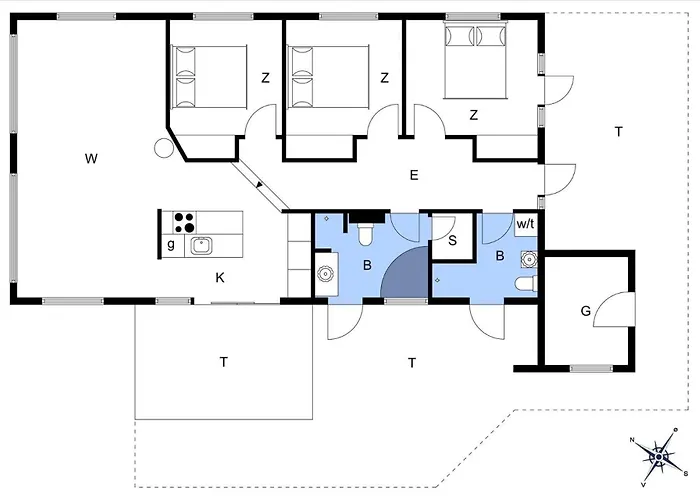 Casa de Férias Ln829-hjorring-klitvej-7 Hjørring